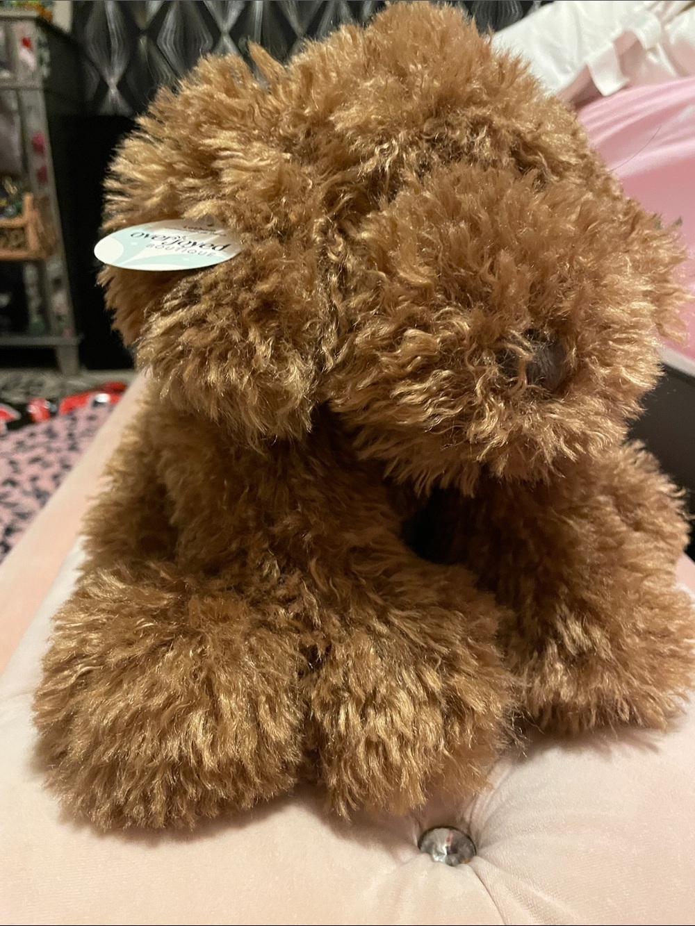 Goldendoodle plush “Latham” stuffed animal